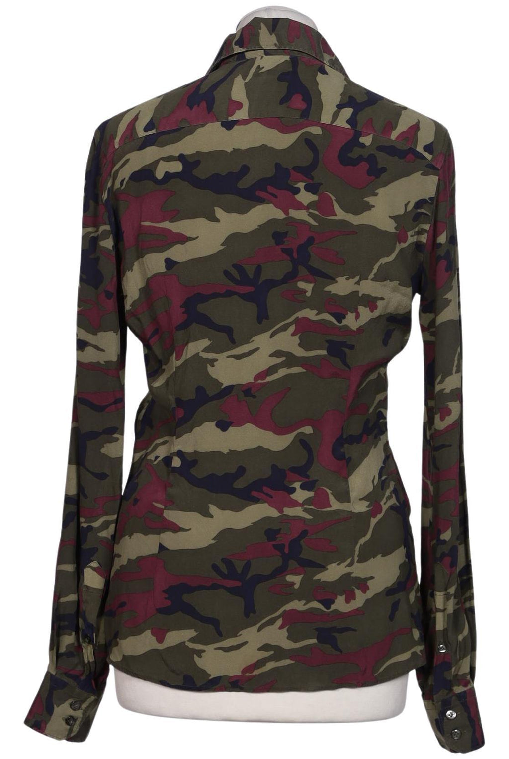 Robert Friedman Women's Blouse Multicolor Size S Silk Elasthan 3