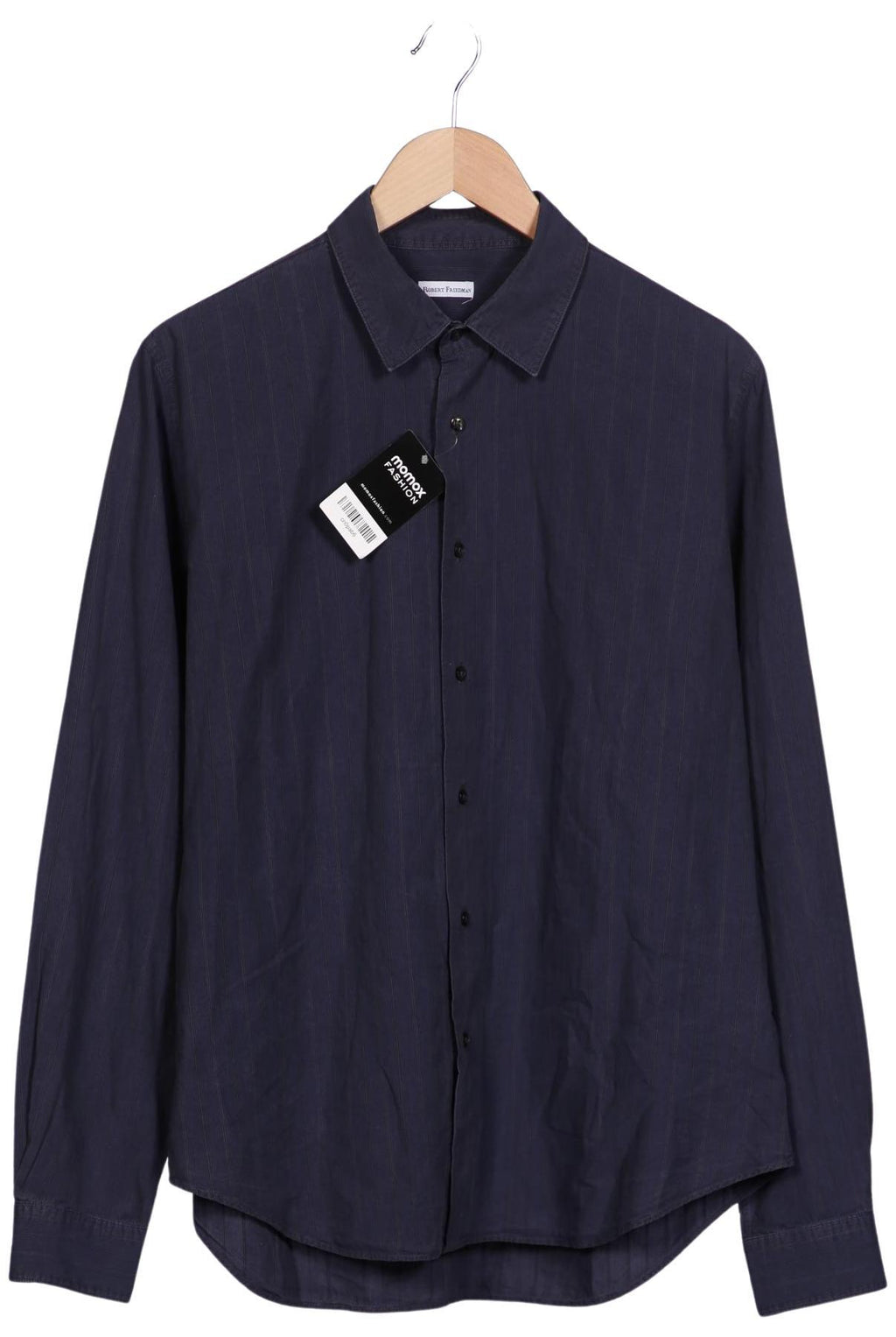 Robert Friedman Men Shirt Navy Blue XXL Cotton 2