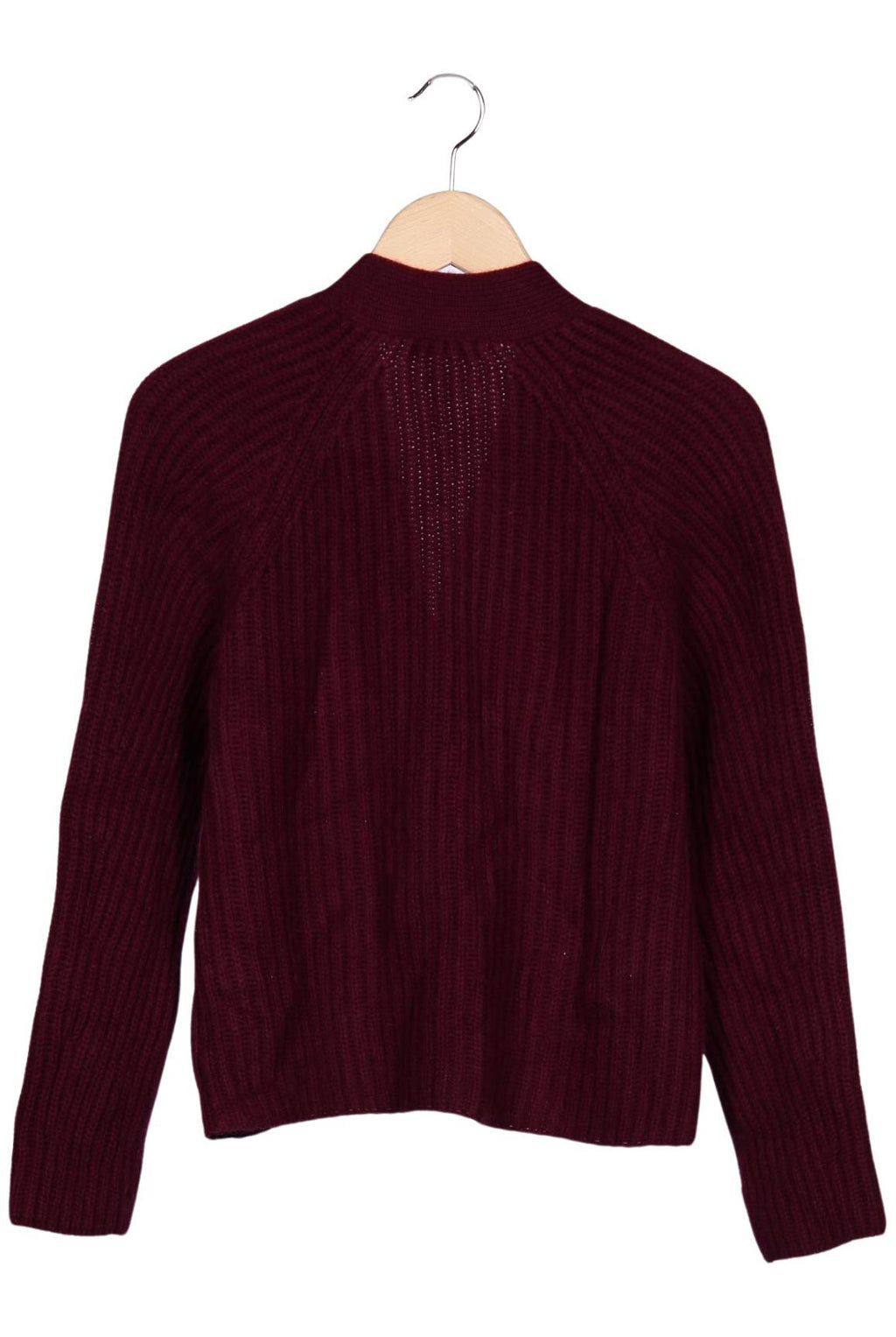 S.Marlon Cardigan Bordeaux XS Cashmere 3