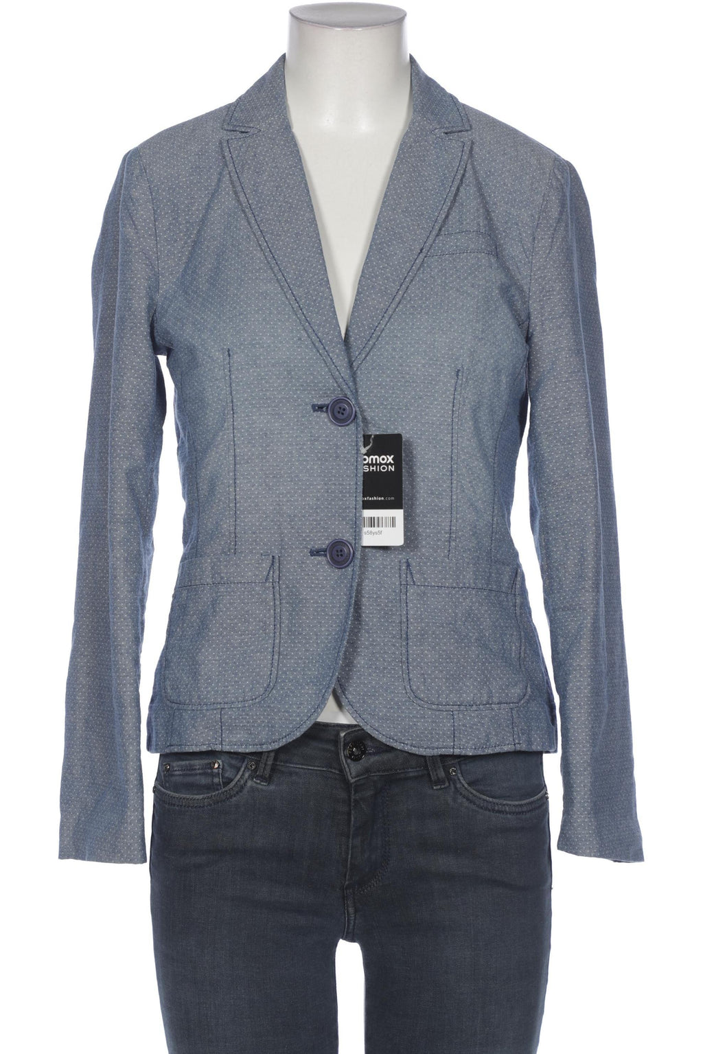 s.Oliver Women's Blazer Blue EU 34 7