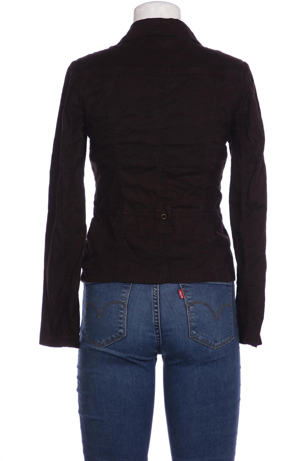s.Oliver Women's Blazer Brown EU 36 Linen Cotton 8