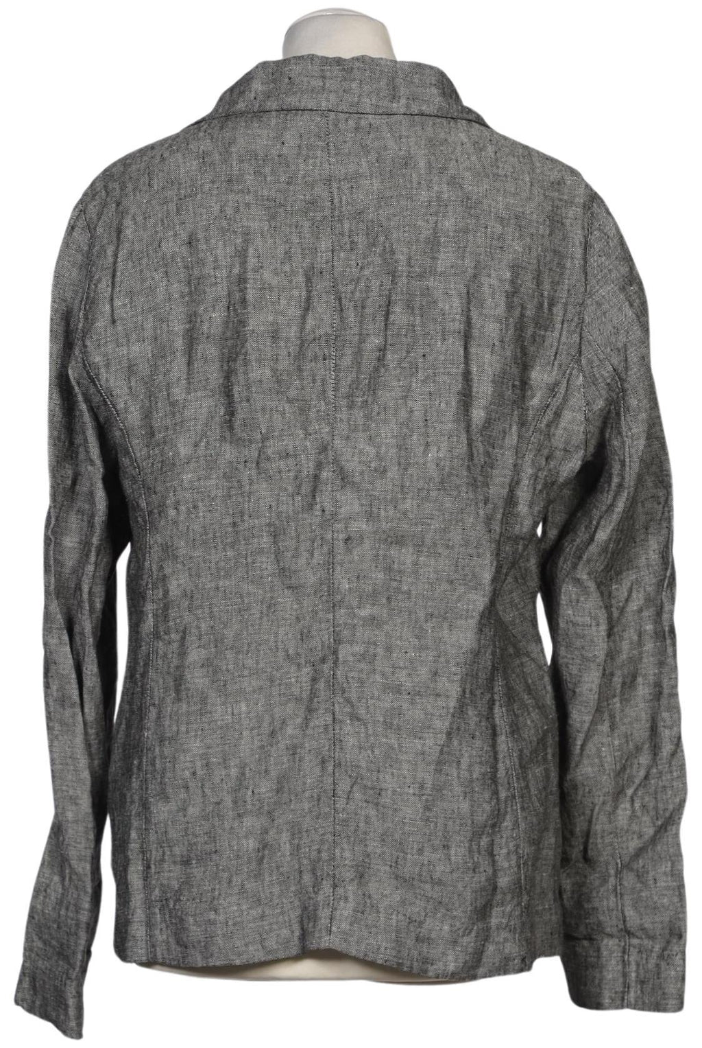 s.Oliver Women's Blazer Gray EU 40 Linen Cotton 3
