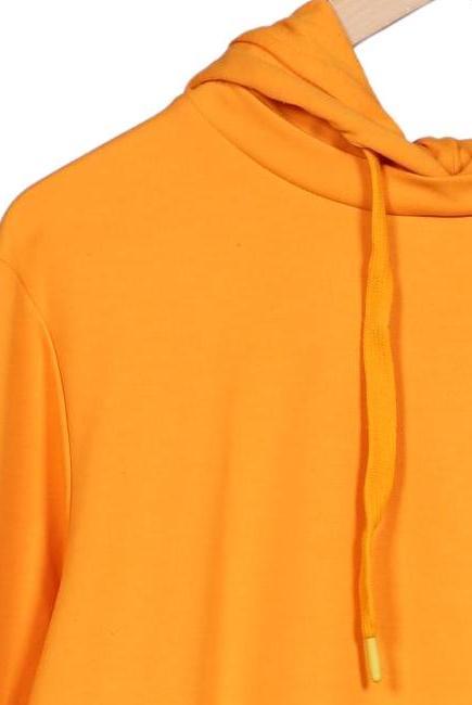 s.Oliver Women's Hoodie Orange M 4