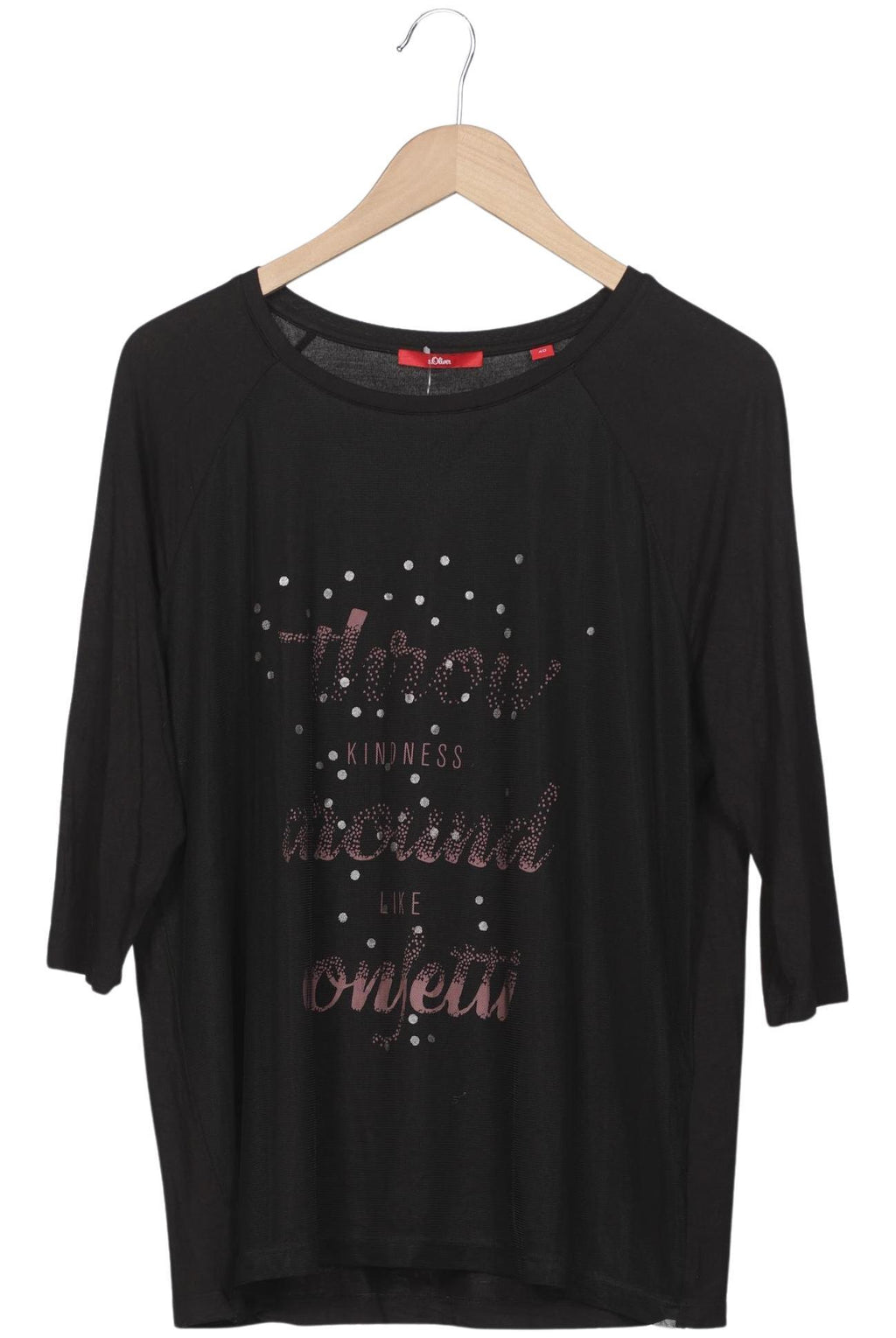 s.Oliver Women Long Sleeve Shirt Black EU 40 2