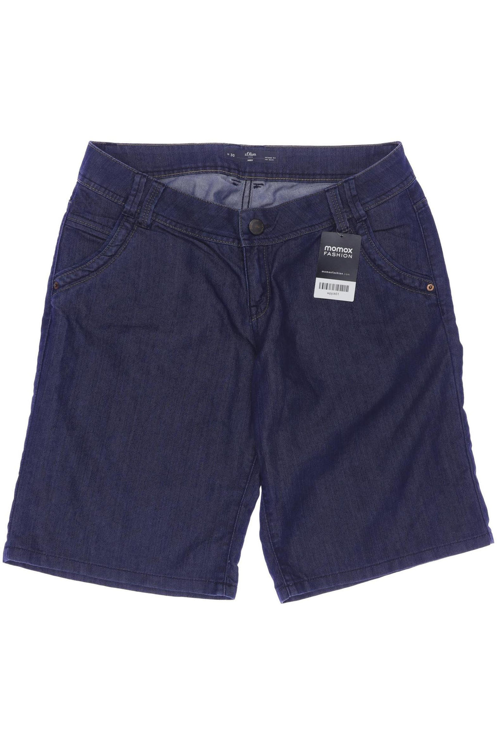 s.Oliver Damen Shorts Blue W30 7