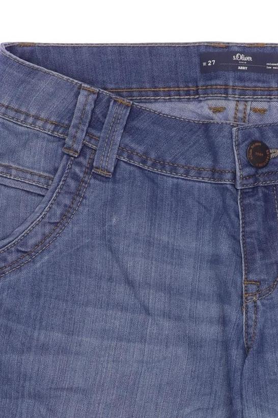 s.Oliver Damen Shorts Blue W27 4
