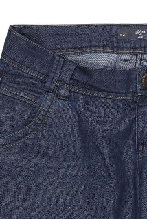 s.Oliver Damen Shorts Blue W27 6