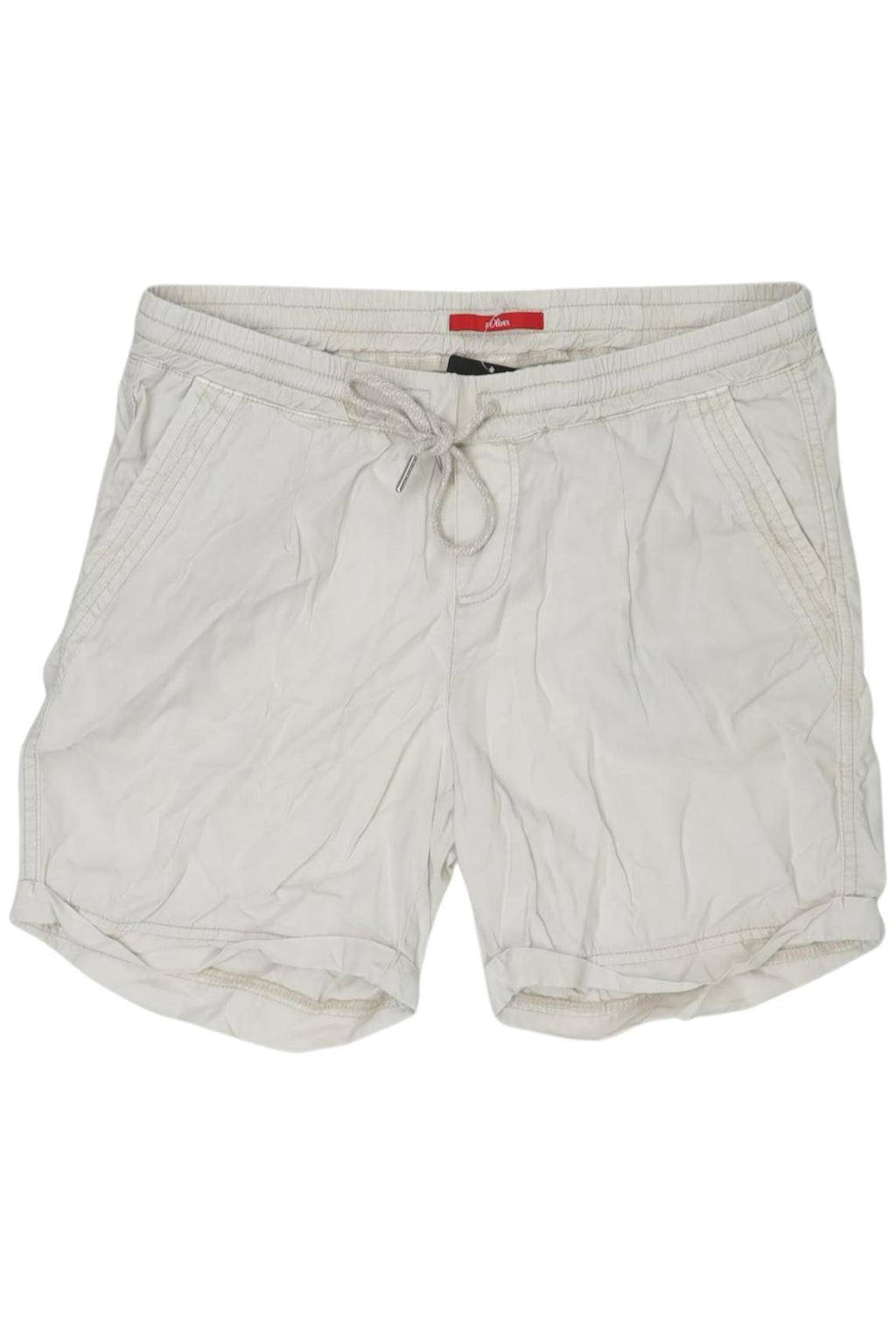 s.Oliver Damen Shorts Cream White EU 36 4