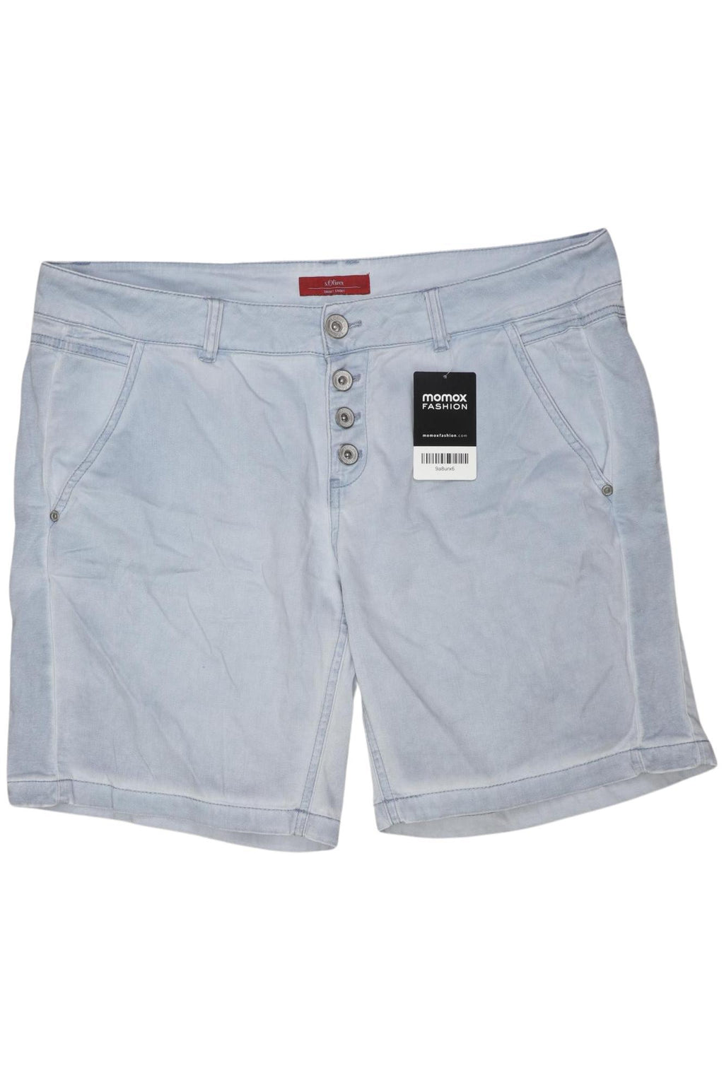 s.Oliver Damen Shorts Light Blue W35 5