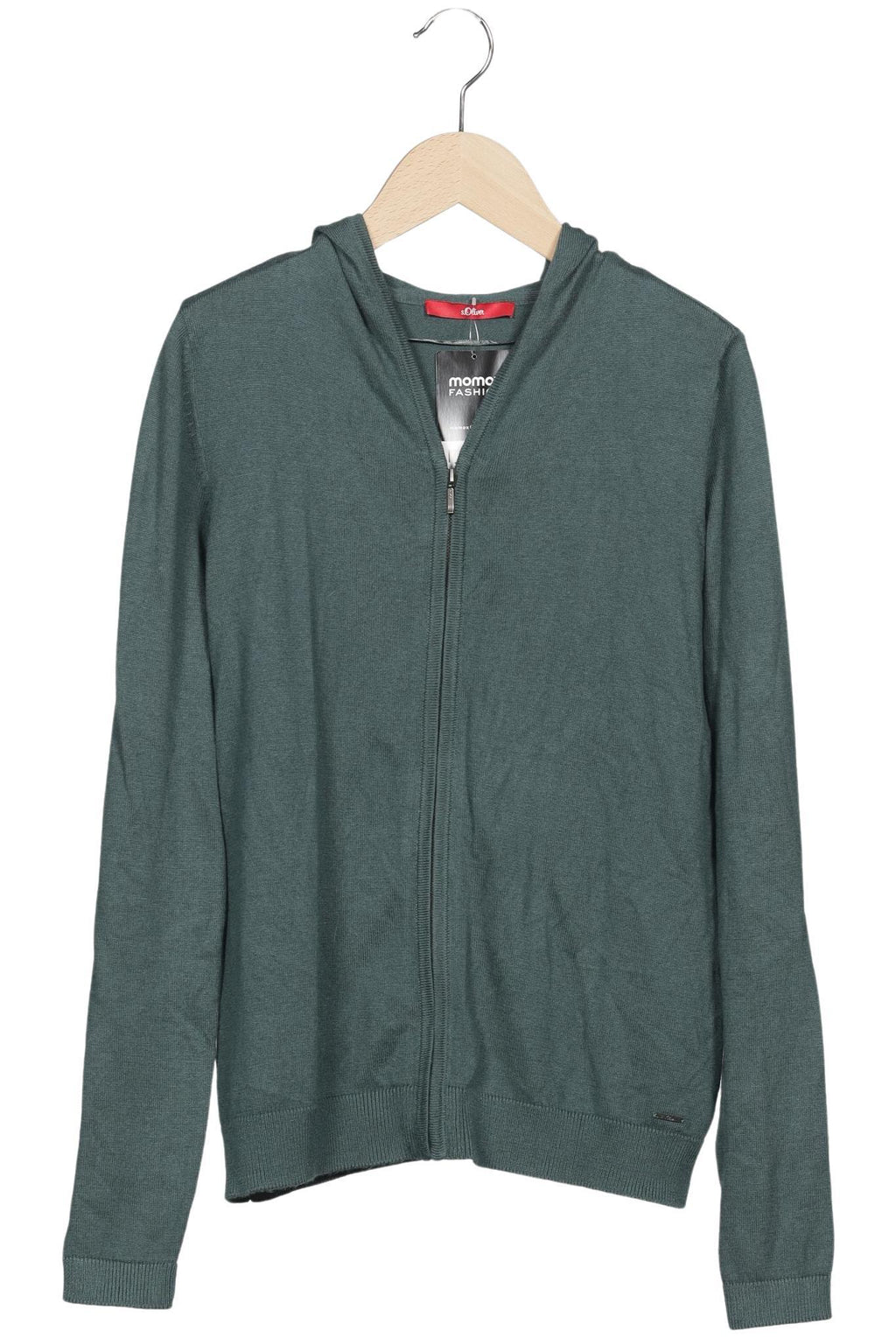 s.Oliver Women's Knit Cardigan Green EU 34 2