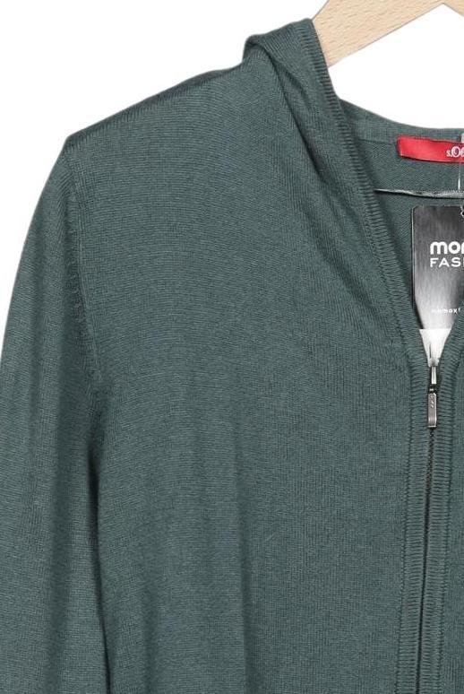 s.Oliver Women's Knit Cardigan Green EU 34 4