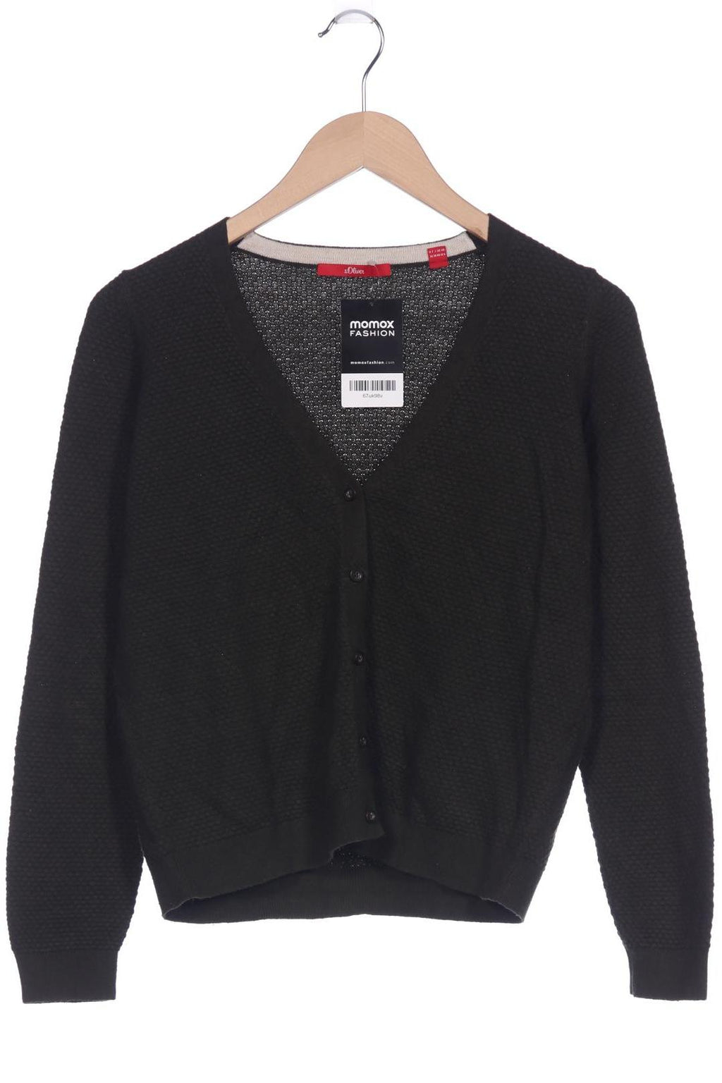 s.Oliver Damen Strickjacke Green EU 36 2