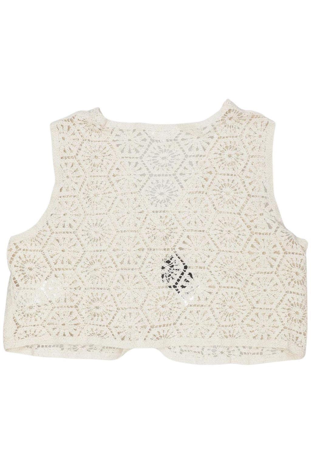 s.Oliver Women's Vest Cream White Size M 4