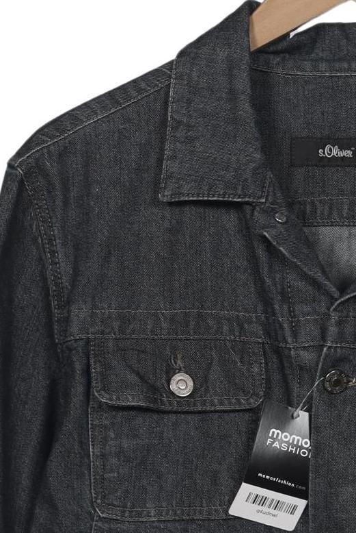 s.Oliver Men Jacket Blue M Cotton 7