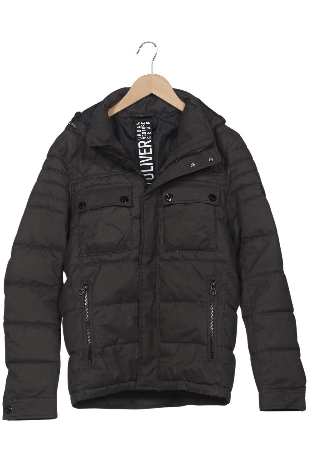s.Oliver Men Jacket Brown M Synthetic 3