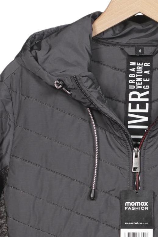 s.Oliver Men Jacket Gray M Synthetic 4
