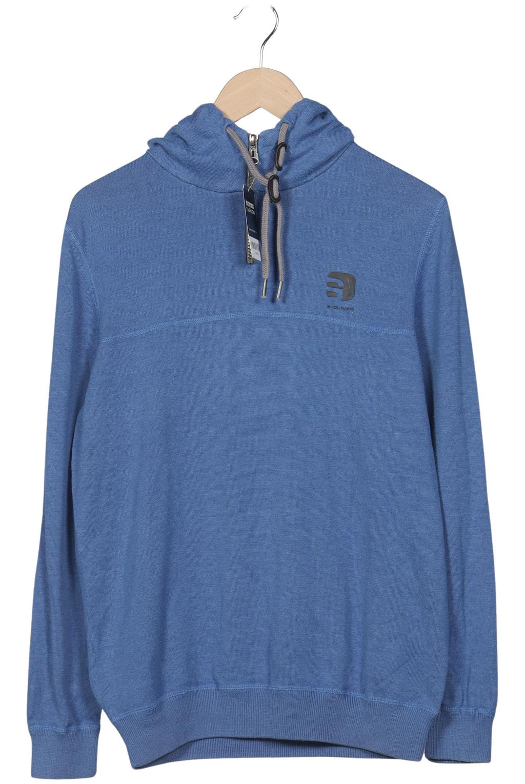 s.Oliver Men Hoodie Blue Size L 2