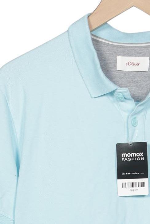 s.Oliver Polo Shirt Light Blue XL 4