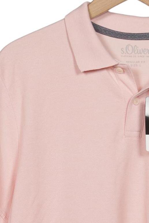s.Oliver Polo Shirt Pink Size L 3