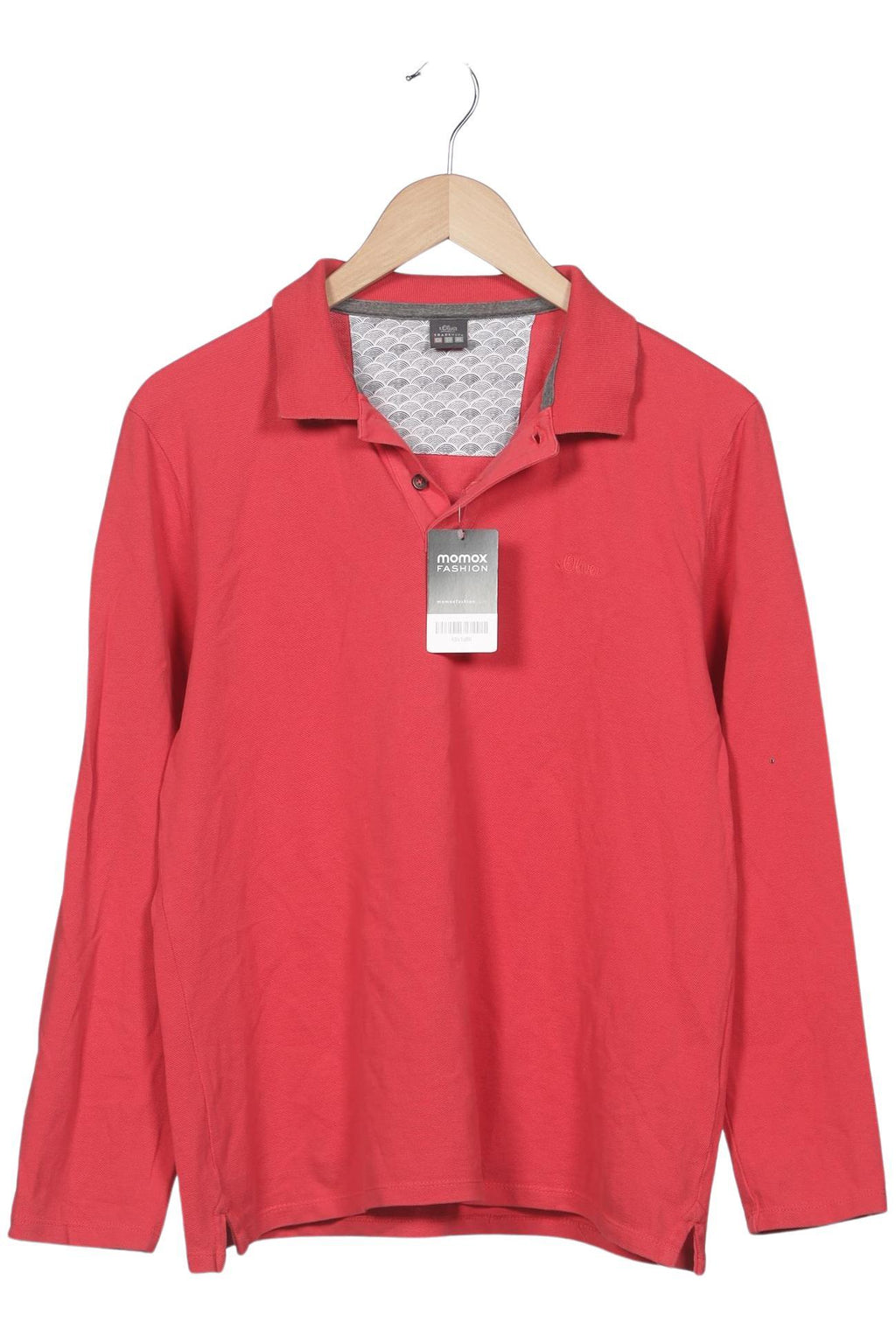 s.Oliver Polo Shirt Red Size L 10