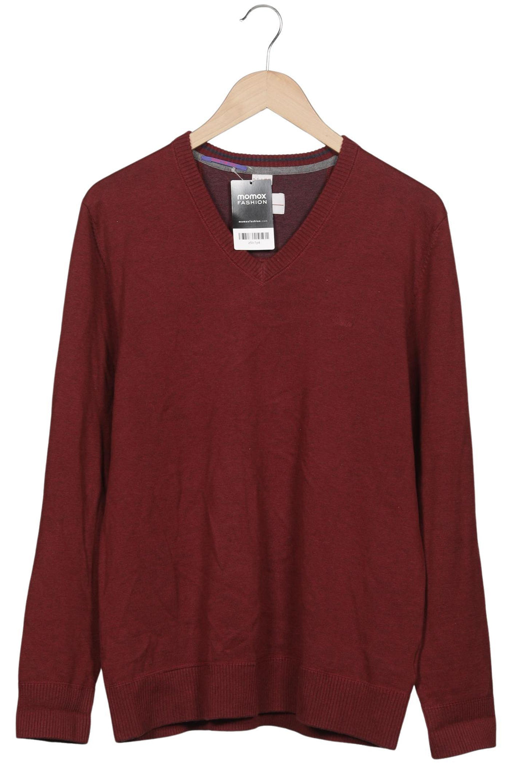 s.Oliver Herren Pullover Bordeaux Cotton L 7