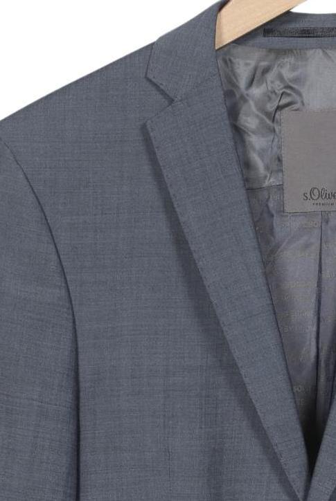 s.Oliver Men's Blazer Blue EU 46 4