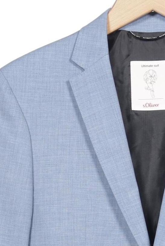 s.Oliver Men's Blazer Light Blue EU 44 4