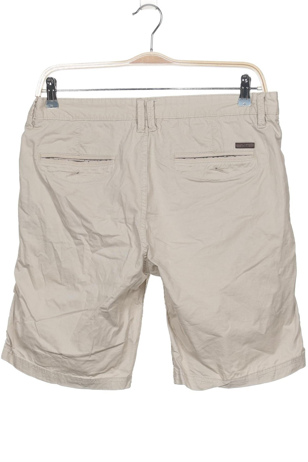 s.Oliver Herren Shorts Cream White W32 5