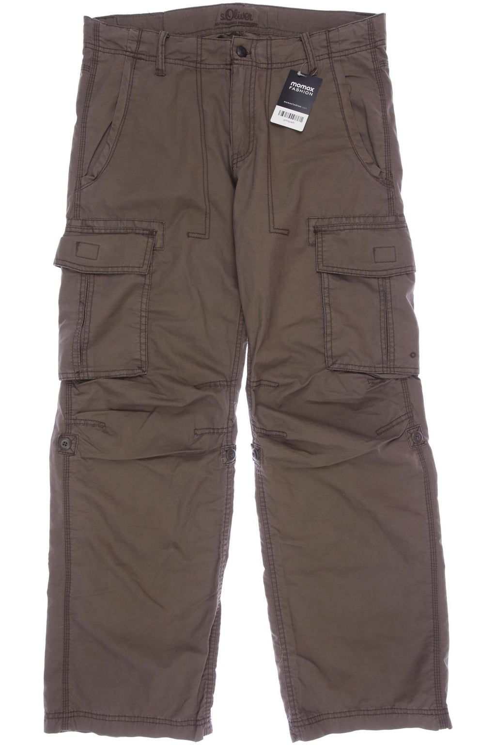 s.Oliver Herren Trousers Brown W32 Cotton 4