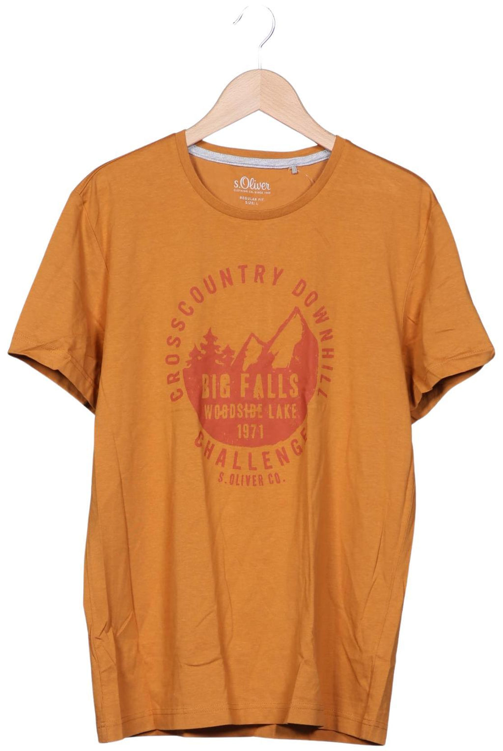 s.Oliver T-Shirt Orange L 3