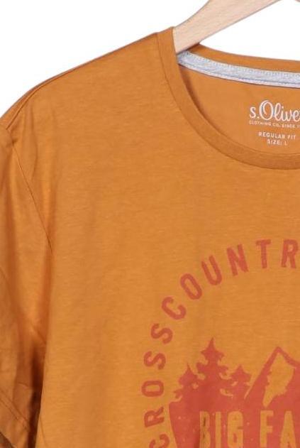 s.Oliver T-Shirt Orange L 4