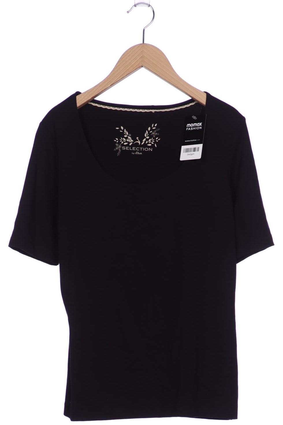 s.Oliver Selection Women T-Shirt Black EU 38 4