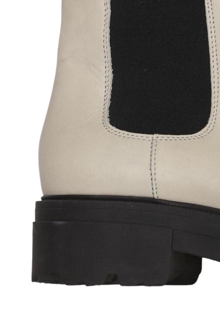 Sacha Bottes Femme Blanc Crème EU 41 Cuir 3