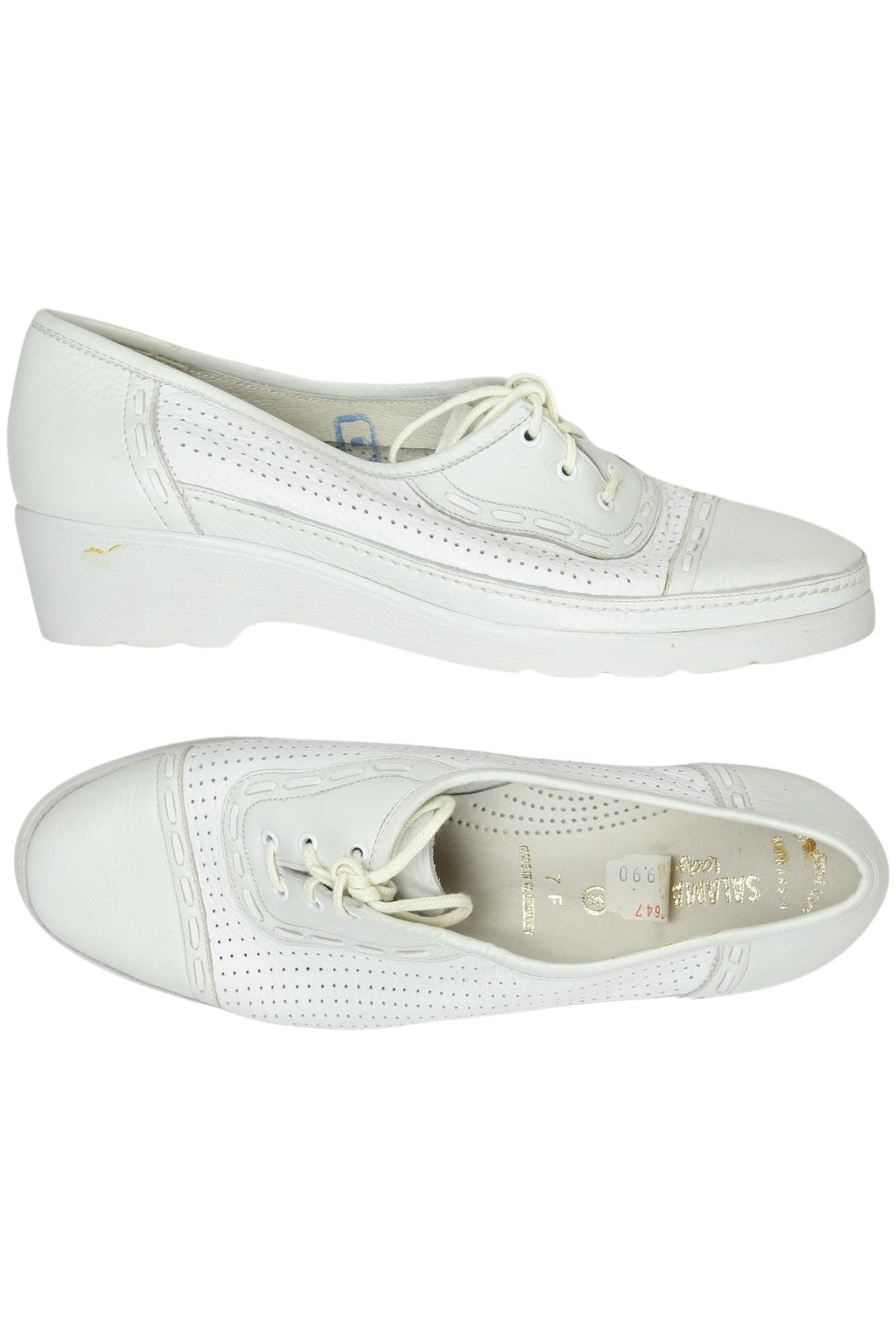 Salamander Women's Half-Shoe White EU 40.5 Leather 2