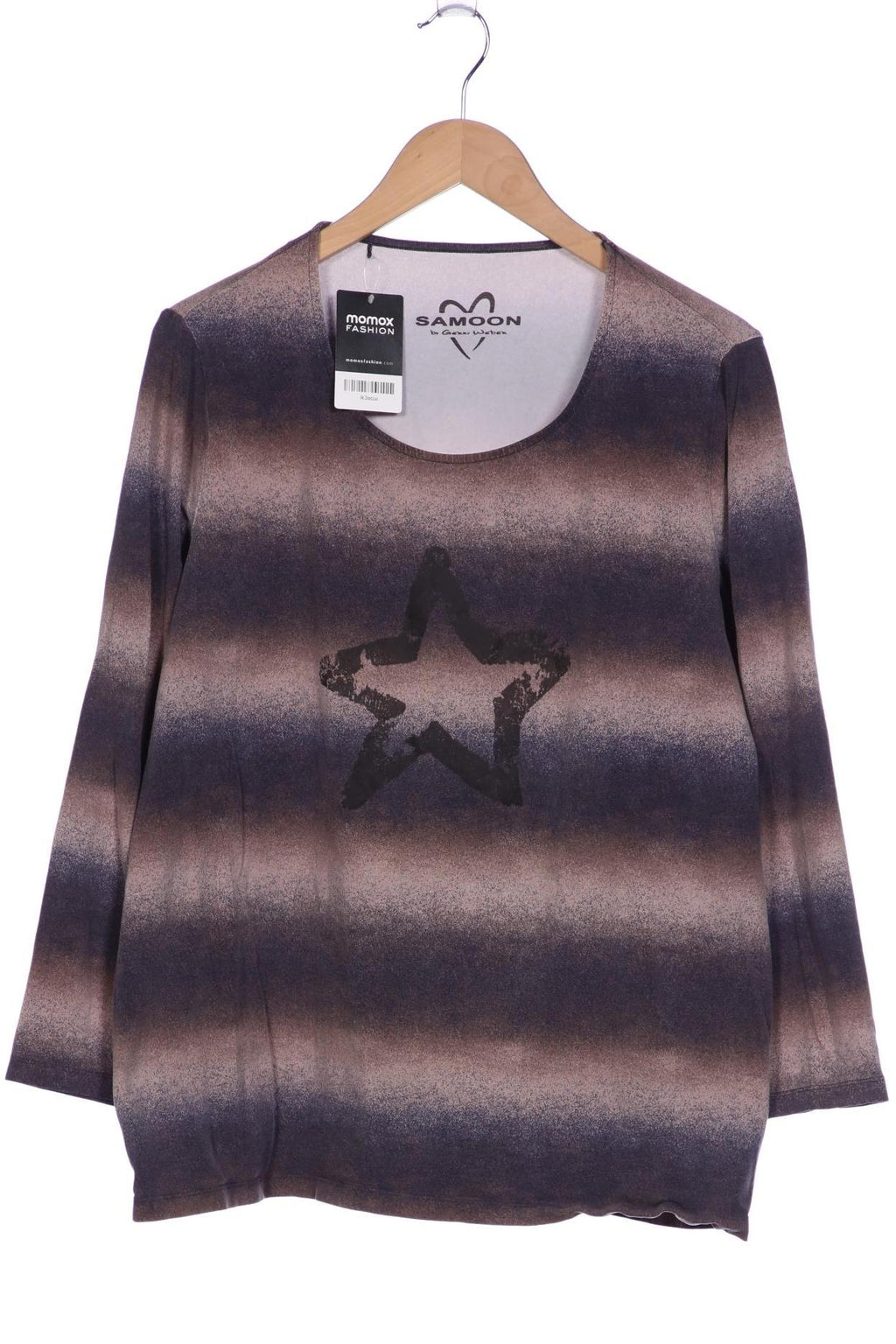 Samoon by Gerry Weber Long-Sleeve Shirt Brown EU 48 2