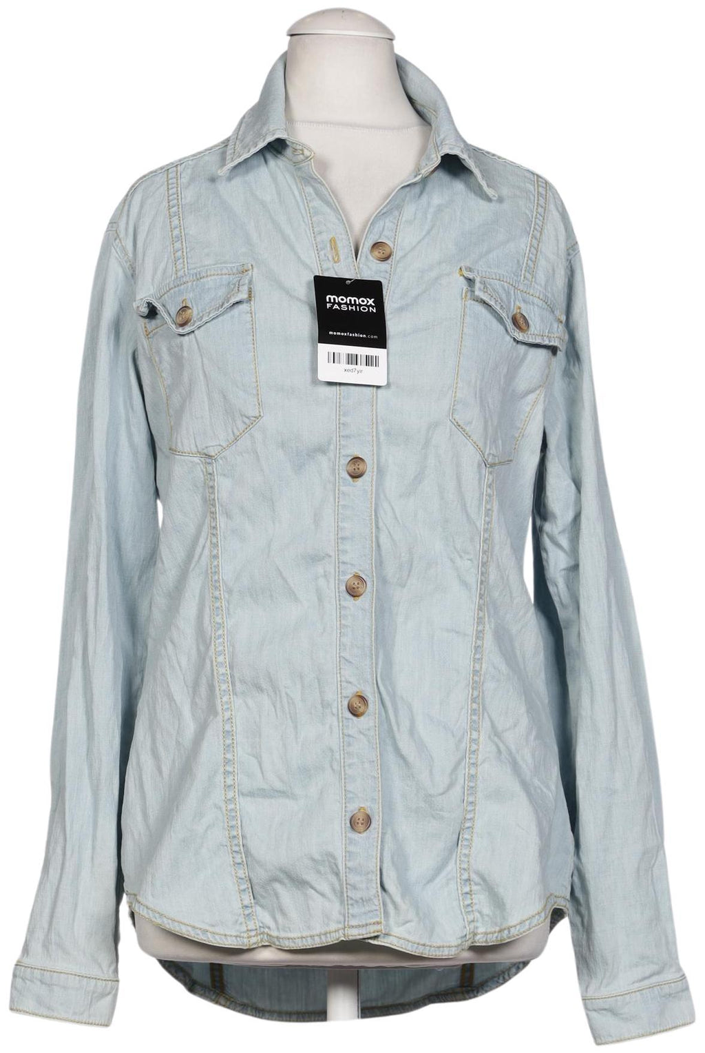 Sand Copenhagen Damen Bluse Hellblau EU 34 4