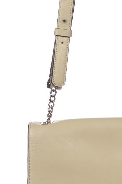 Sandro Small Leather Handbag Beige 6
