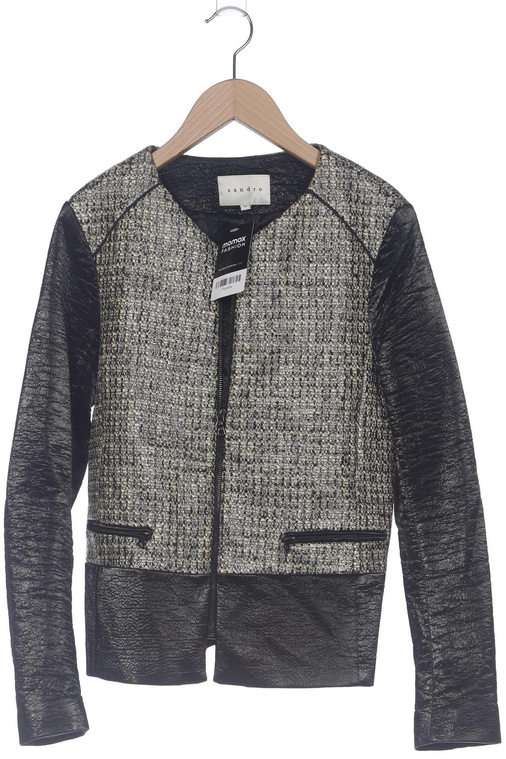 Sandro Damen Jacke Schwarz EU 36 4