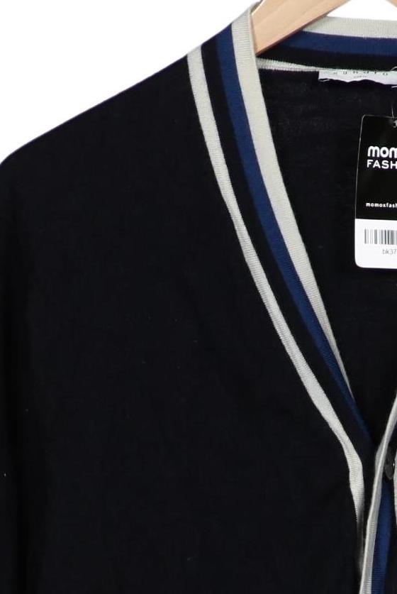 Sandro Men's Knit Cardigan Navy Blue Size XL Wool 6
