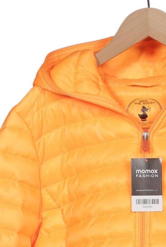 Save the Duck Women Jacket Orange M Synthetic 4