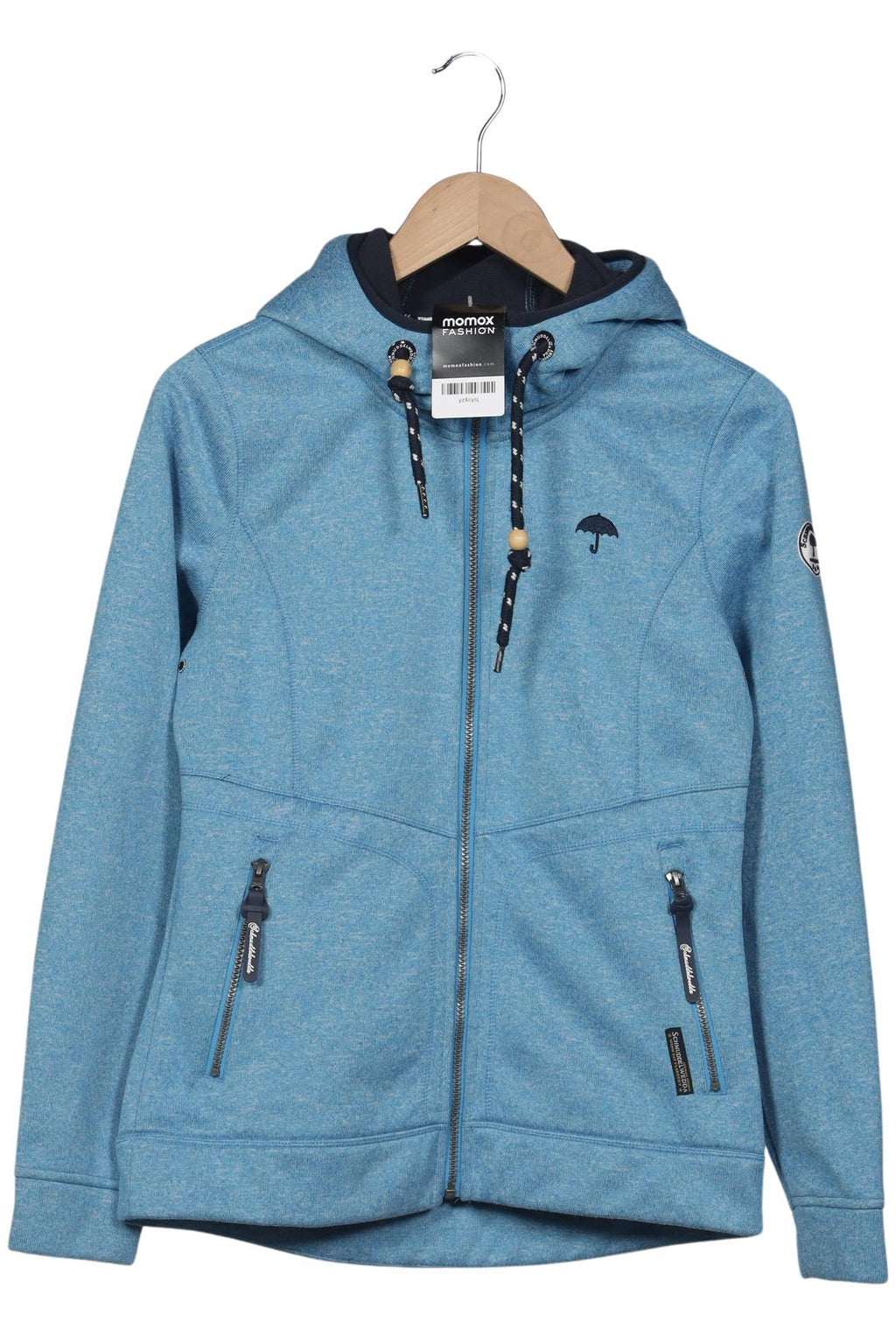 Schmuddelwedda Women Hoodie Blue Size XS 5