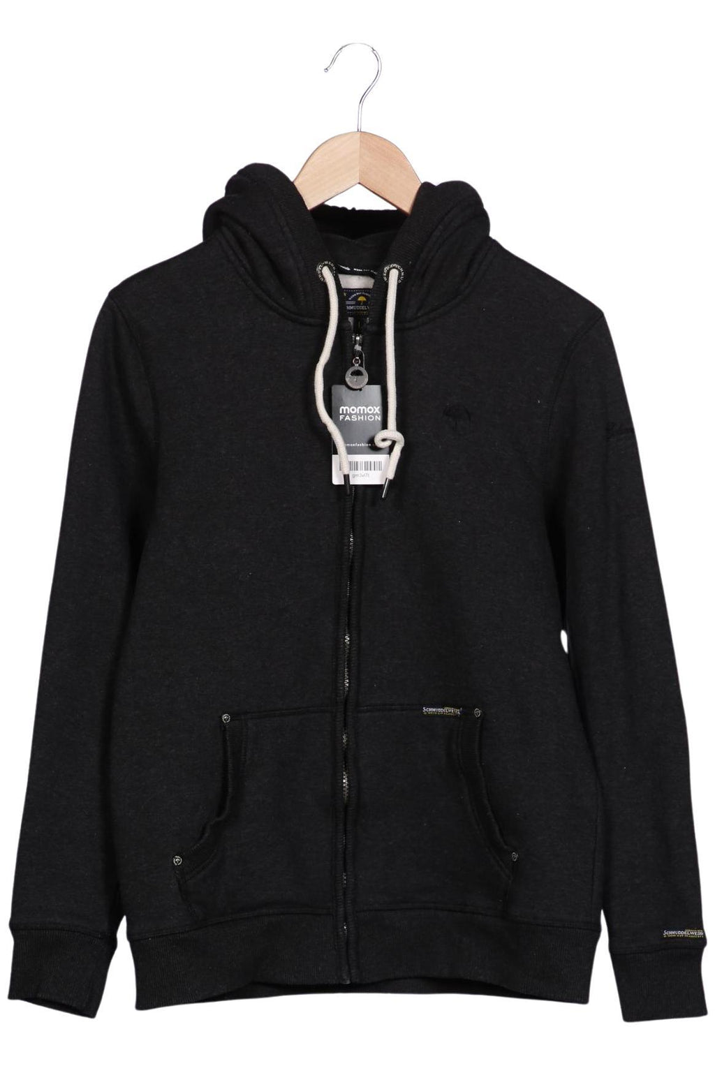 Schmuddelwedda Damen Kapuzenpullover Grau Gr. L 4