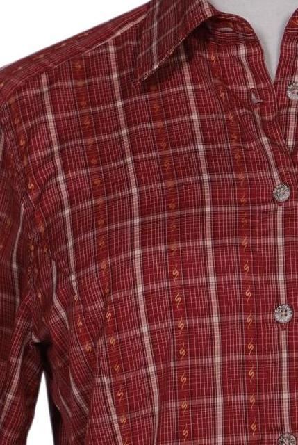 Schöffel Damenbluse Rot Größe L 4
