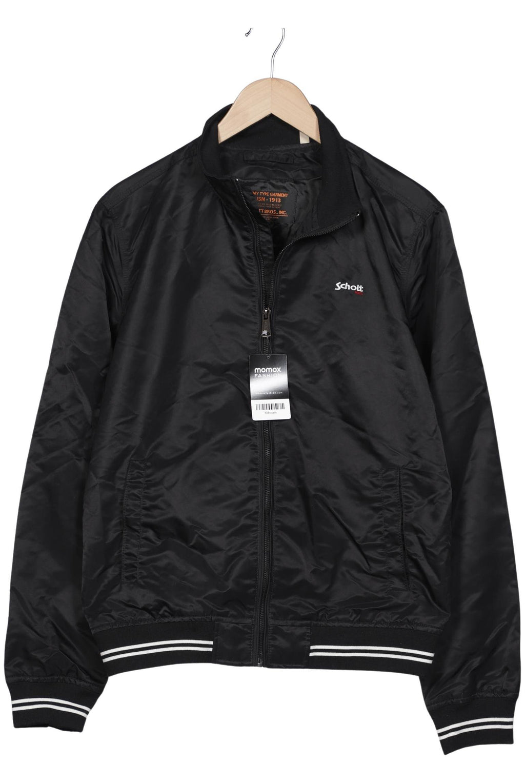 Schott NYC Men Jacket Black XL Synthetic 3