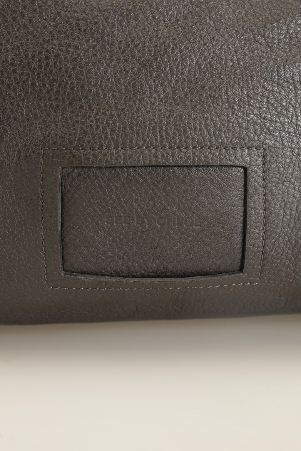 See by Chloe Large Leather Handbag Brown 4