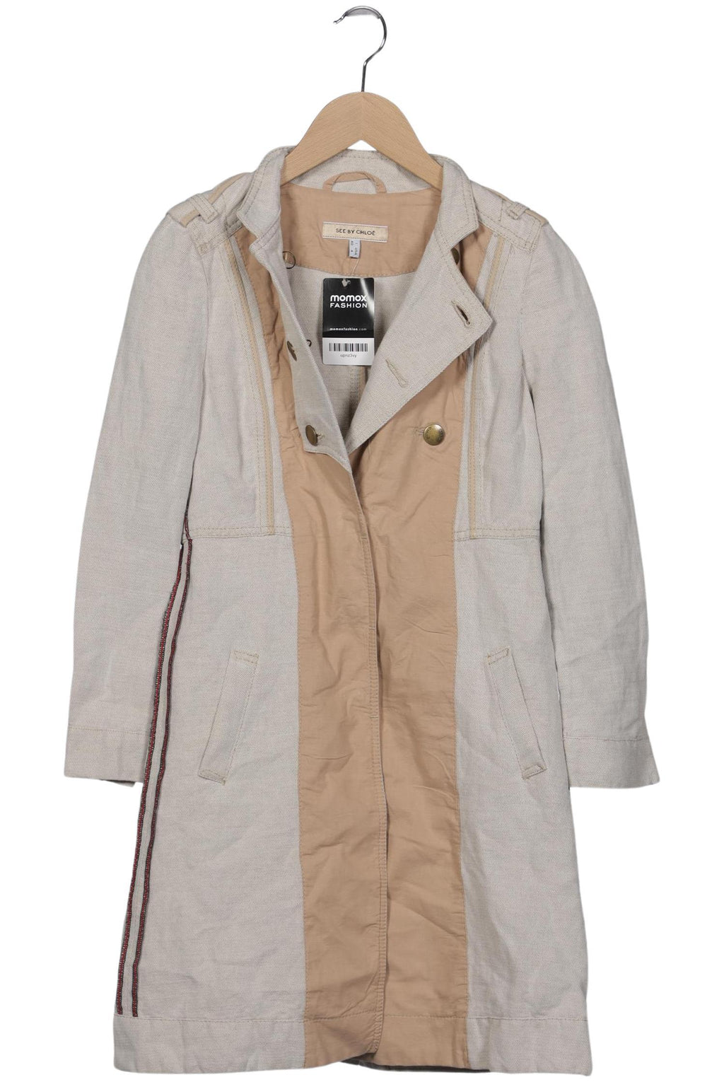 See by Chloe Women Coat Beige EU 36 2