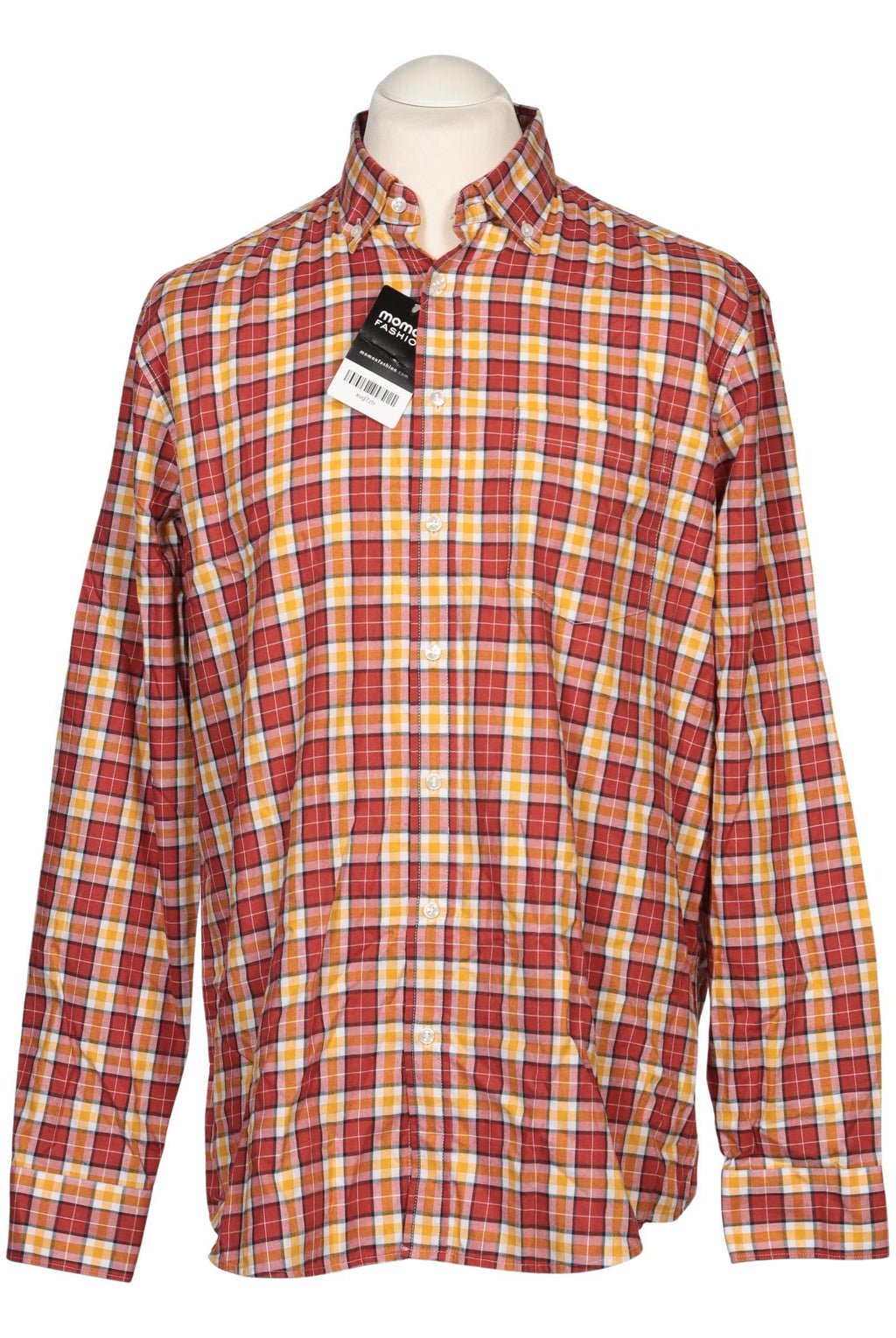 Seidensticker Herren Hemd Multicolor 42 Cotton 9