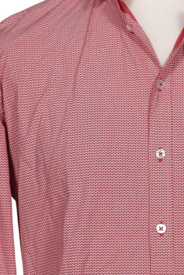 Seidensticker Herren Hemd Pink 39 Cotton 10
