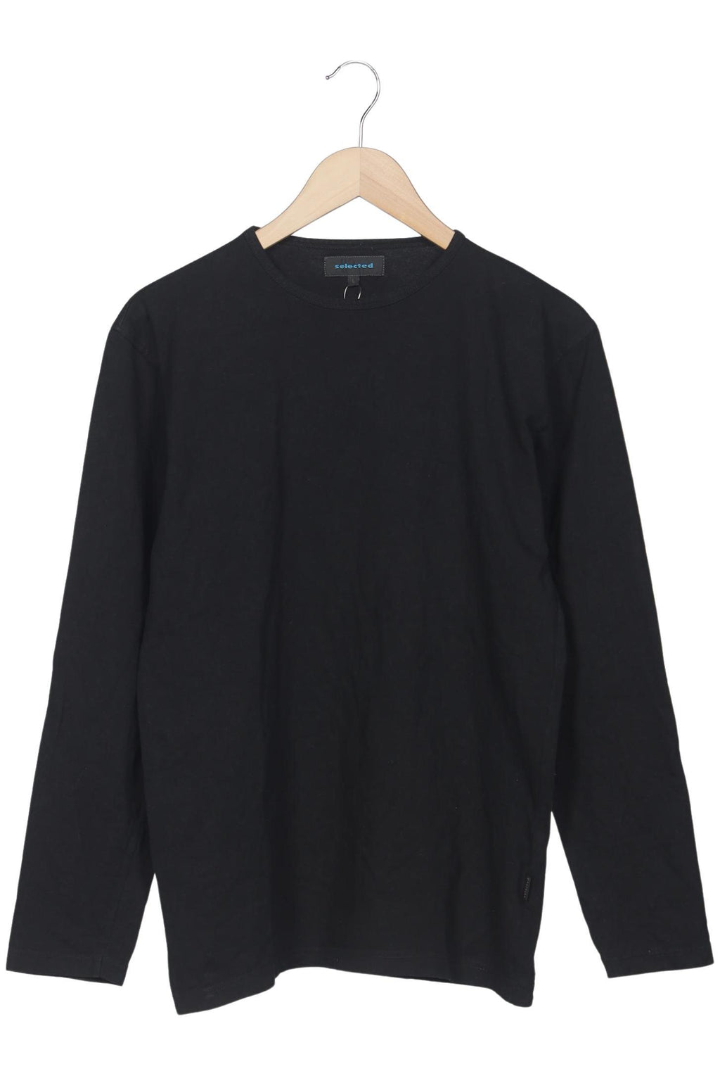 Selected Men Long Sleeve Shirt Black Size L 3