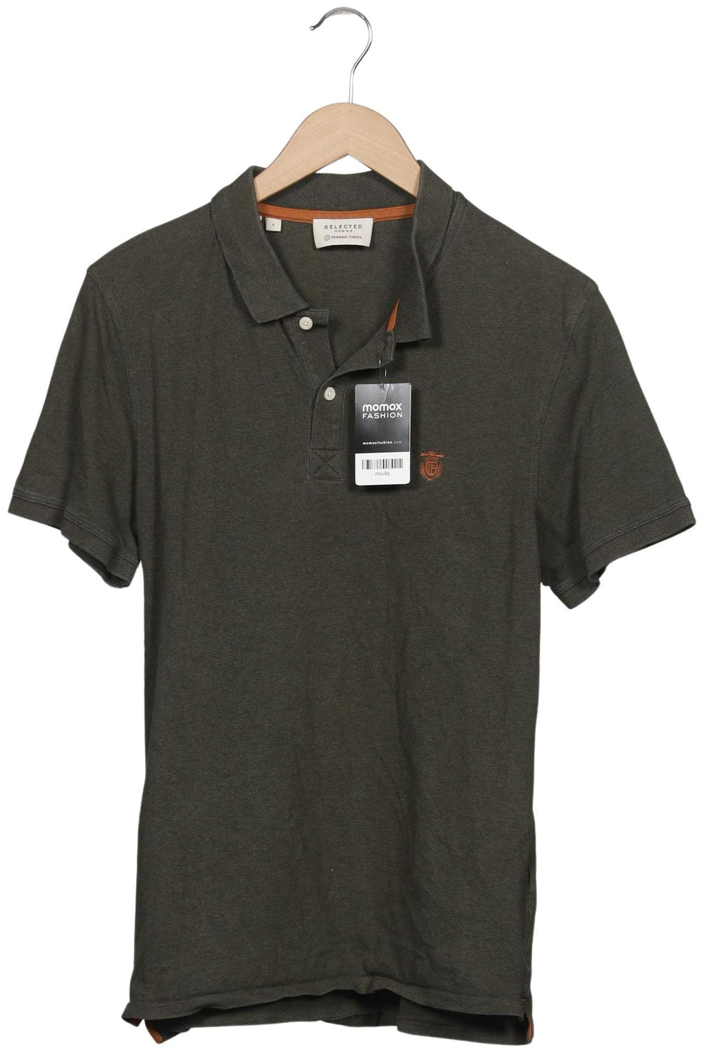 Selected Men Polo Shirt Green Size L 2